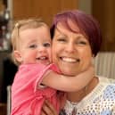 Mandy Gundle with her two-year-old grand-daughter, Willow Seagrave