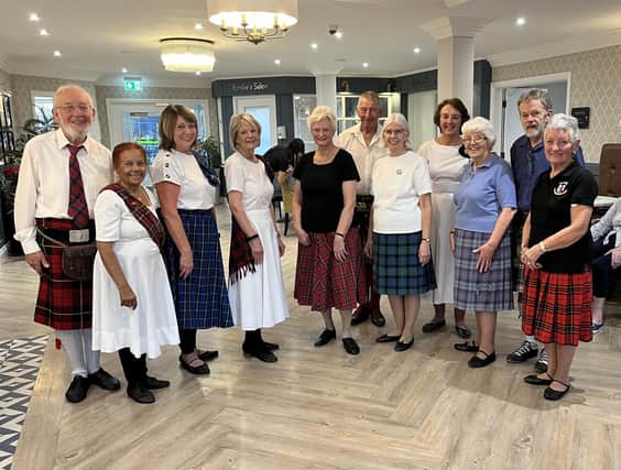 Waltham Scottish Country Dancing Group celebrates St Andrew's Day in style
