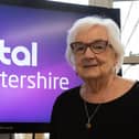 Councillor Pam Posnett launches the GigaBit digital revolution in Leicestershire