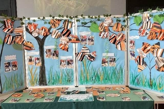 Sherard Primary School art week displays