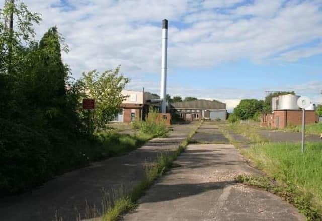 The former Millway Foods dairy site on Colston Lane, Harby