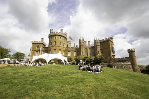 Free parking has been introduced for visitors to Belvoir Castle