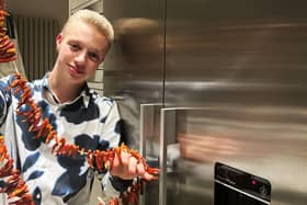 Alfie and his Turkish dried chillies
