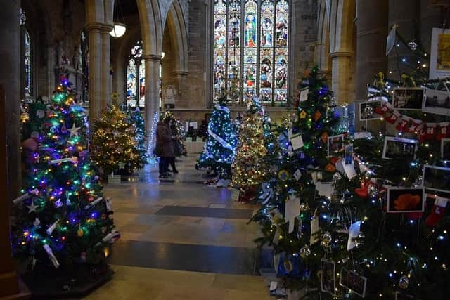 Last year's Melton Christmas tree festival
PHOTO PHIL BALDING