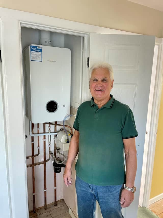 Noel, from Hinckley: “My home feels much cosier to be in this winter. I’d encourage anybody who is eligible to apply and see how they can benefit.”