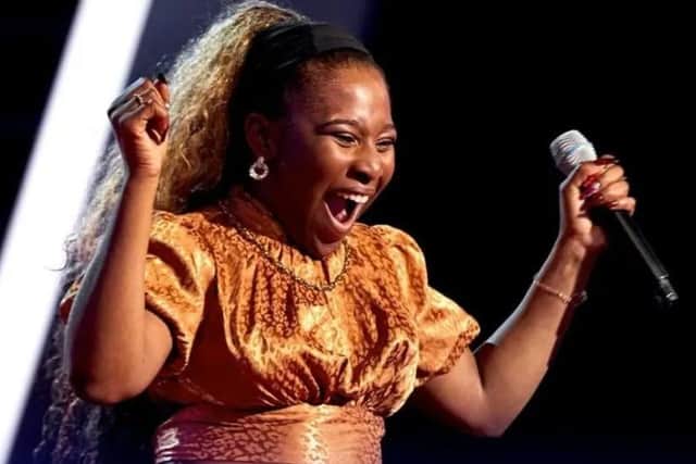 Shekinah 'Shaka' Macfarlane celebrates being chosen by Olly Murs after singing on The Voice UK