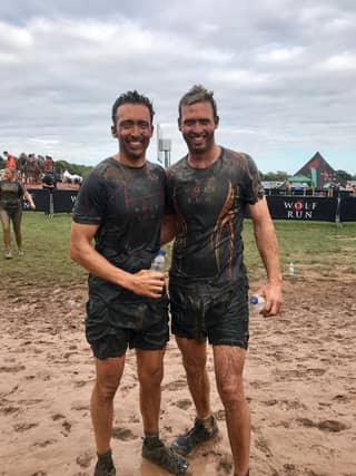 Charlie and Will take on the Wolf Run.