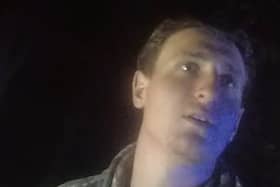 An image of a man Leicestershire Police want to locate in connection with suspected drug dealing in the Vale of Belvoir