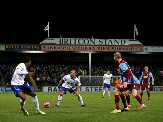 Scunthorpe United have an average attendance of 2,776 this season.