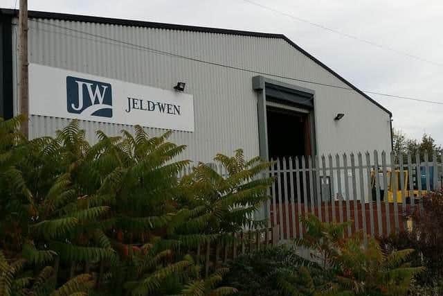 Part of the Jeld-Wen site at Snow Hill in Melton Mowbray