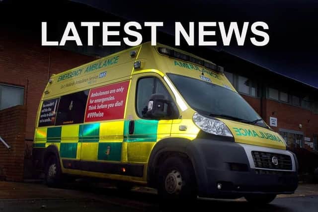 Emergency services were at the scene