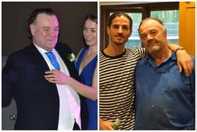 Paul Jones, who has passed away aged 74, pictured with family members