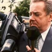 The late Peter Butler pictured doing some media filming