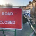 An emergency road closure has been implemented