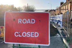 An emergency road closure has been implemented