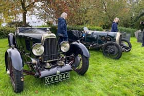 The 1920s cars brought along to Burton Lazars by the Aston Martin Heritage Trust - TT1 and TT2