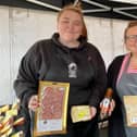 The Melton Cheeseboard and The Feast and the Furious stand at East Midlands Food Festival at Melton Mowbray