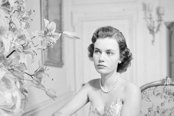 A younger portrait of the Dowager Duchess of Rutland, who has died aged 86