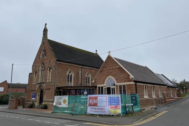 The new community hall which is ready to open next month adjacent to St John The Baptist Catholic Church in Melton