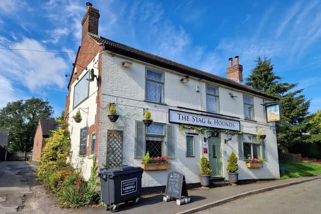 The Stag and Hounds, at Burrough-on-the-Hill, which has gone up for sale