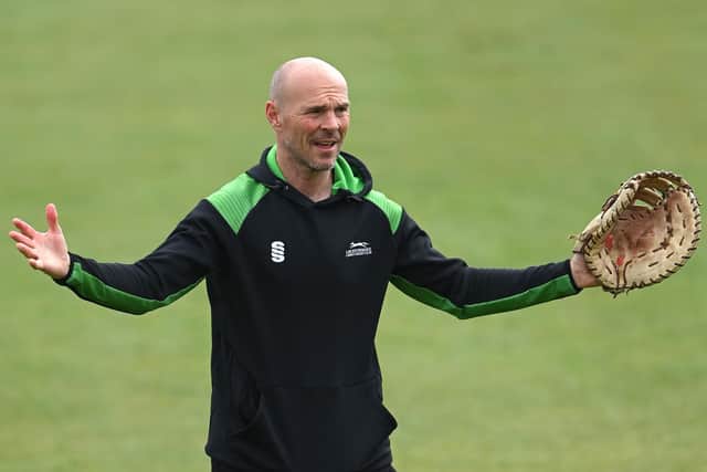 Leicestershire coach Paul Nixon. (Photo by Stu Forster/Getty Images)
