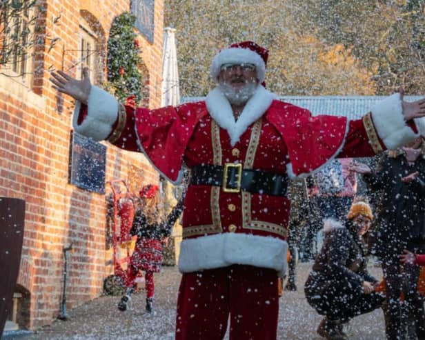 Santa in Belvoir Retail Village