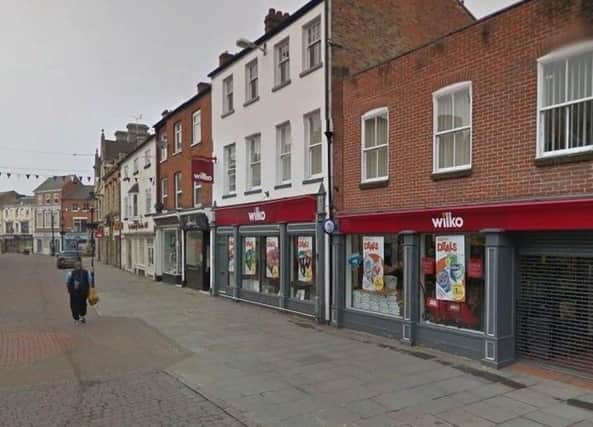 The Wilko store in Melton Mowbray