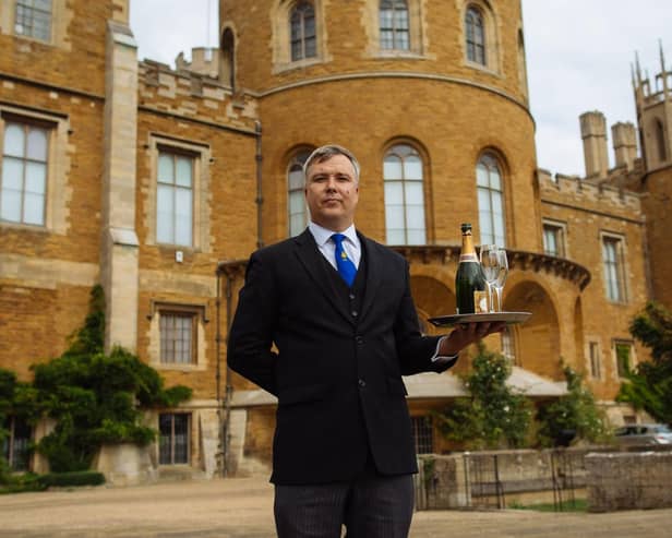 The 'What the Butler Saw' experience is one of the new tours at Belvoir Castle