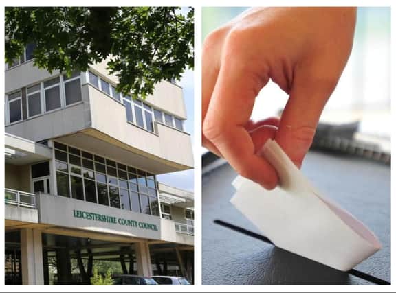 Leicestershire County Council elections take place on May 1