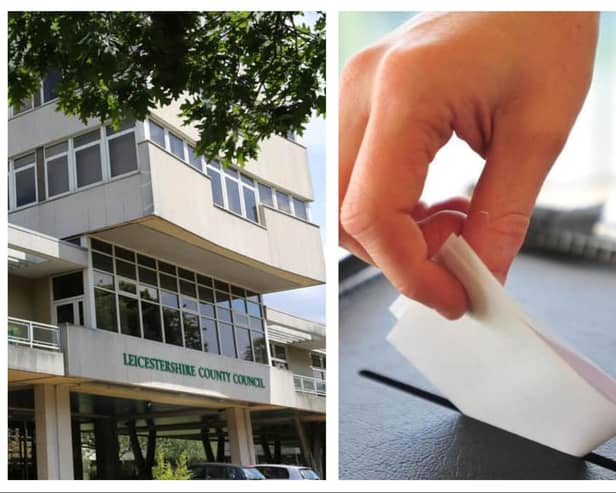 Leicestershire County Council elections take place on May 1