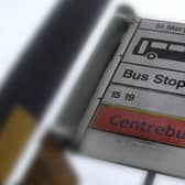 A bus stop at St Mary's Way in Melton