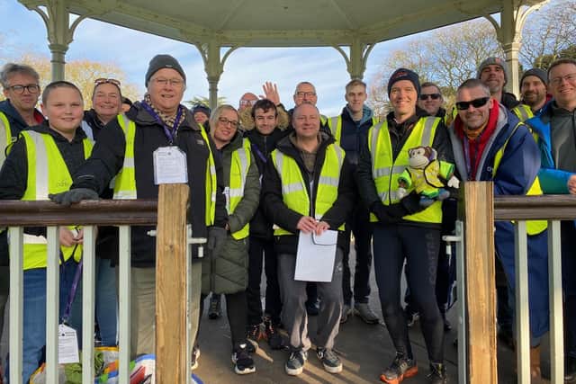 The volunteers who help organise the Melton Mowbray Junior Parkrun every Sunday morning