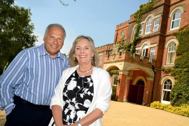 Michael Isaacs and Penny Nesbitt - they are selling Ragdale Hall Spa after running it for 35 years