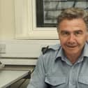 Tony Gough pictured during his service as a Warrant Officer in the RAF