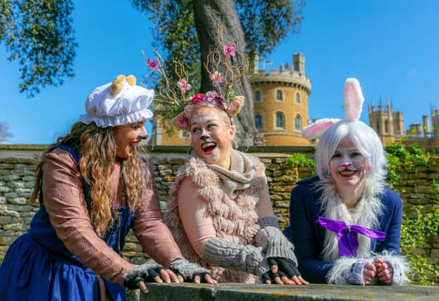 Lots of family fun will be enjoyed at the Belvoir Trail at Belvoir Castle