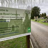 The Thorpe Road cemetery in Melton Mowbray