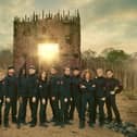 Laurence Llewelyn-Bowen, Lottie Moss, Danny Cipriani, Leomie Anderson, Boris Becker, Una Healy, Kola Bokinni, Joe Thomas, Big Zuu, Mel B, Steph McGovern and Shirley Ballas take on Celebrity Bear Hunt. Photo: Tom Dymond/Netflix.