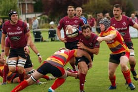 Chris Rose was among the try scorers in the win over Rushden and Higham.