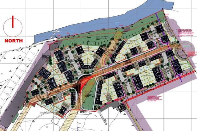 The plan for 70 new homes on phase two of the Lake Terrace development in Melton