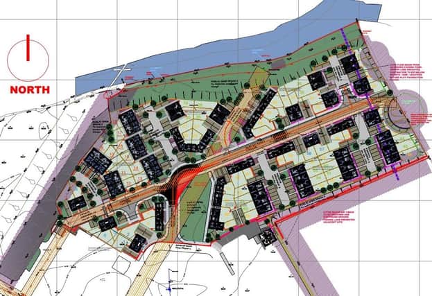 The plan for 70 new homes on phase two of the Lake Terrace development in Melton