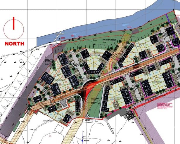 The plan for 70 new homes on phase two of the Lake Terrace development in Melton