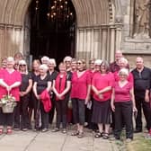 Global Harmony choir - they are preparing to give a concert at Sandy Lane Methodist Church