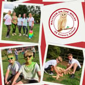 Images from Waltham Primary School's Colour Run