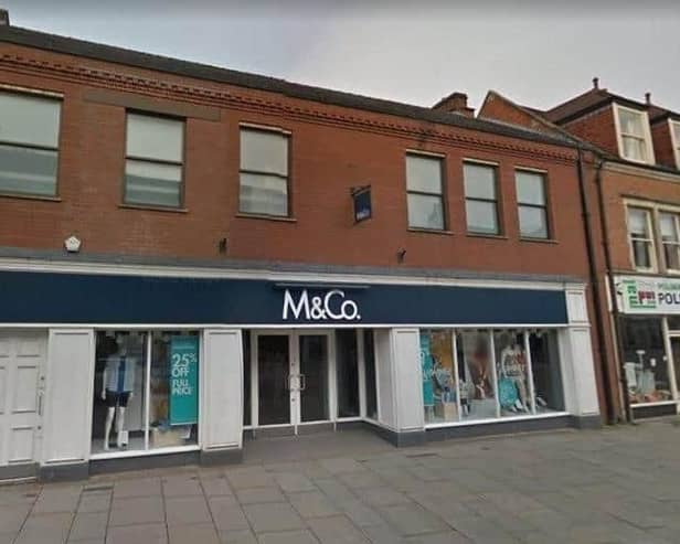 Melton's M&Co clothing store which is set to close