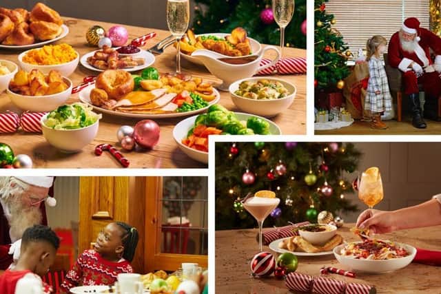 Breakfast with Santa will take place at 27 Brewers Fayre sites every Saturday and Sunday in December