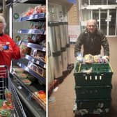Volunteers with Rutland Community Fridges collect surplus food so it can used by locals instead of going to waste