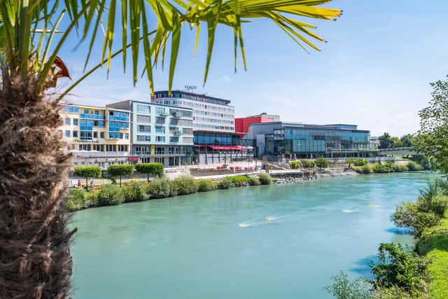 voco Villach has beautiful river and mountain views (photo: MS Photography by Michael Stabentheiner)