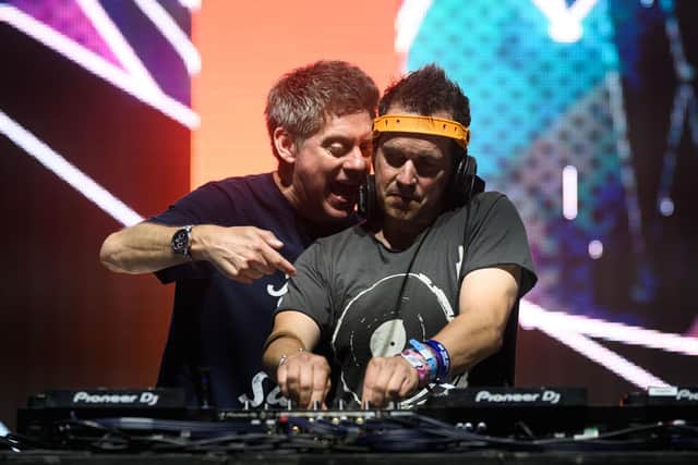 Dick and Dom performing their live show at Camp Bestival last year PHOTO Getty Images