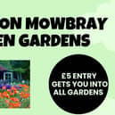 Friends of St John’s Church Melton Mowbray are opening up nine gardens to the public to raise funds