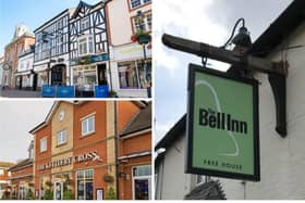 Some of the Melton area bars and pubs listed in the 2024 Good Beer Guide, clockwise from top left, The Kettleby Cross at Melton, The Bell at Frisby and the Half Moon at Melton